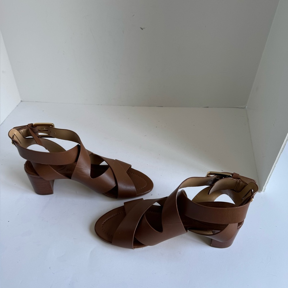MICHAEL Michael Kors Maribella Brown Sandal Size 6.5 - Picture 5 of 15